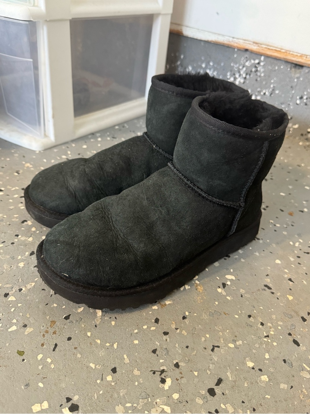 UGG short both SELLING BLACK AND BROWN SELLING BOTH PAIRS FOR $31 TOGETHER